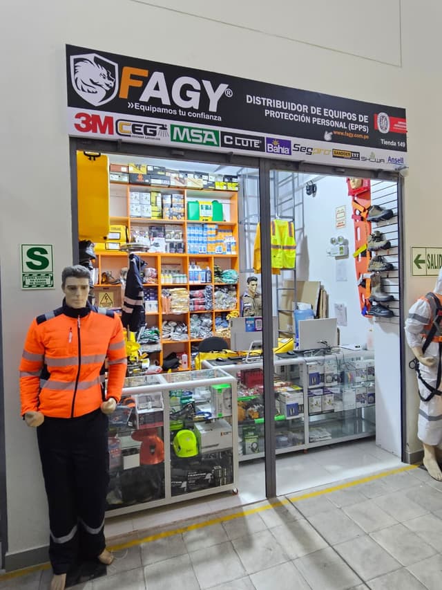Tienda de FAGY Perú en el centro comercial Plaza Ferretero