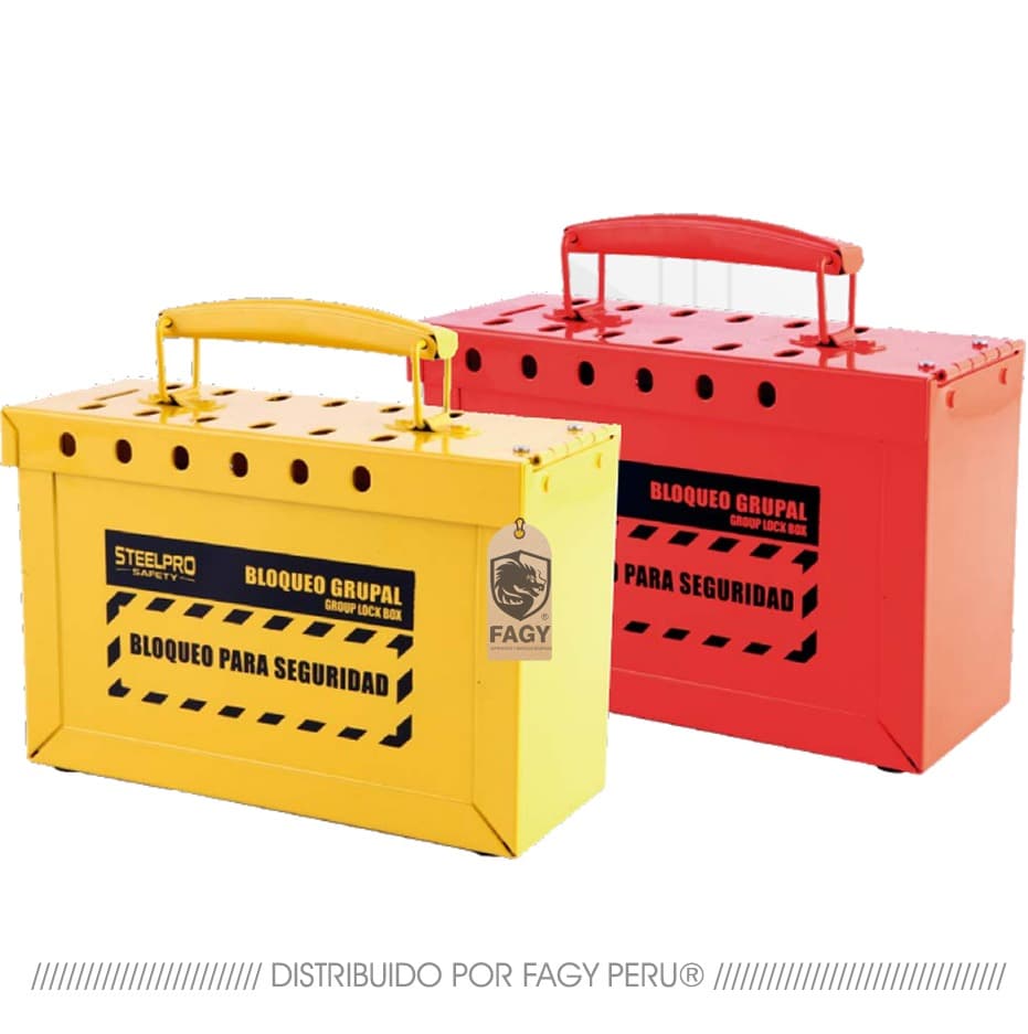 Caja de bloqueo grupal Steelpro - Steelpro