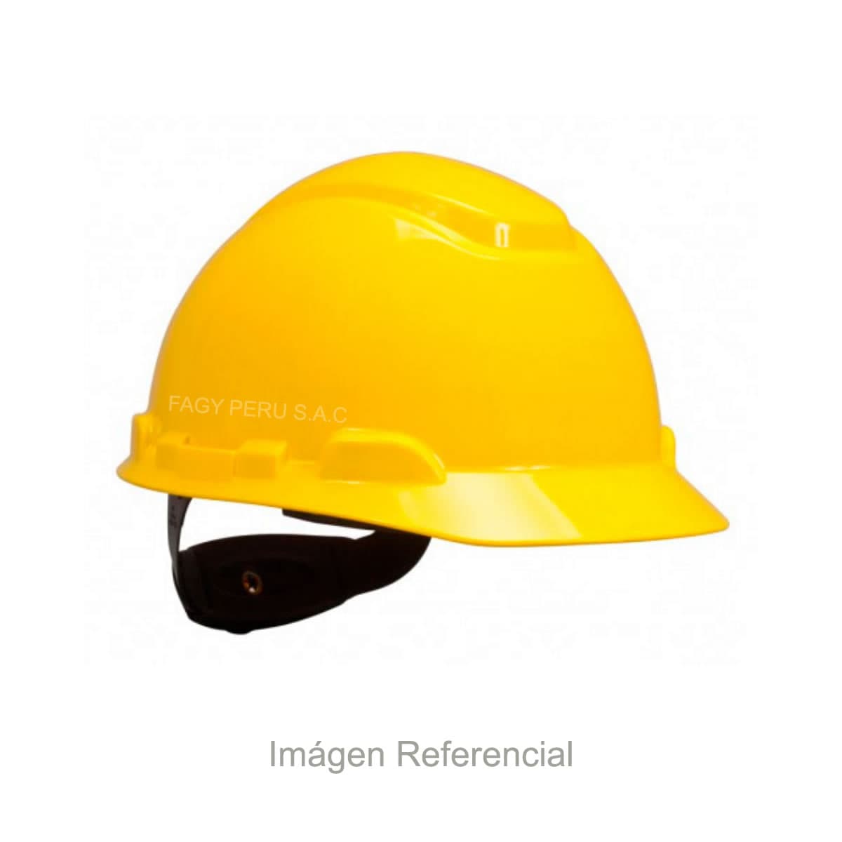 Casco 3M H702 tipo jockey color amarillo - 3M