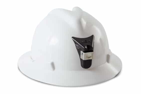 Casco tipo sombrero con portalampara V-Gard - MSA
