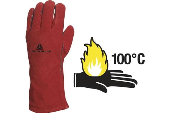 Guante soldadura modelo CA515R - Deltaplus