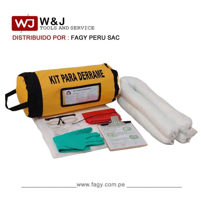 Kit antiderrame hidrocarburos básico 10L - W Tools