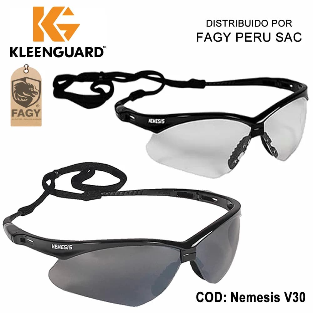 Lentes de seguridad nemesis V30 - KLEENGUARD