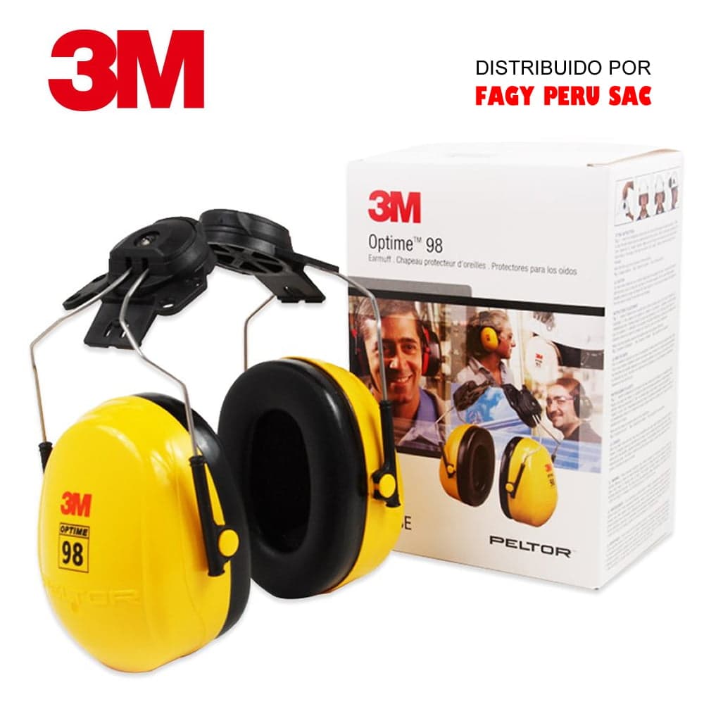 Orejera 3M Peltor H9P3E adaptable a casco - 3M