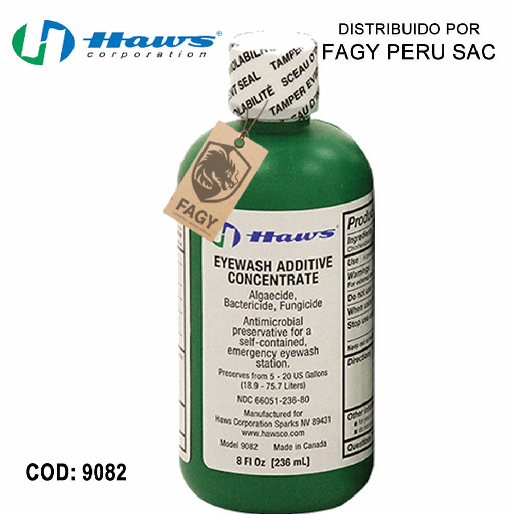 Preservante para lavaojos 9082 - HAWS AVLIS