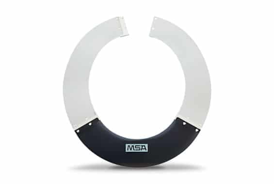 Protector solar para casco v-gard jockey 697290 - MSA