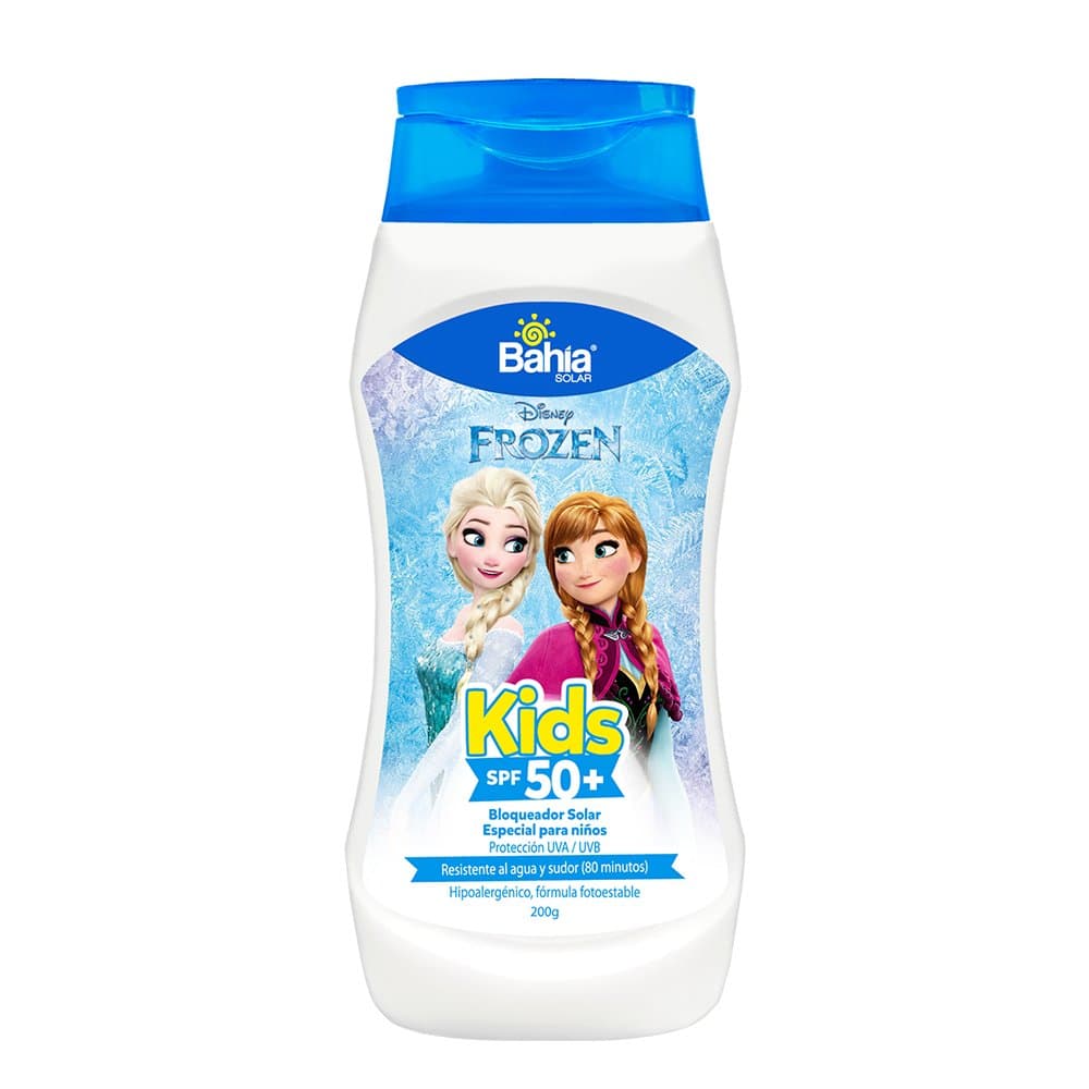 Bloqueador Bahía Kids Spf 50 + Frozen X 200g - BAHÍA