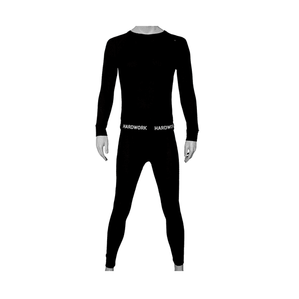 Conjunto polipropileno HD1 man color negro Hardwork - HardWork