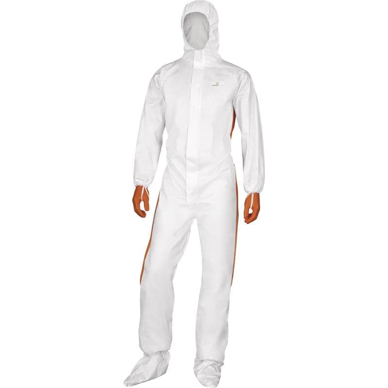 Buzo blanco desechable con capucha DT125 - Deltaplus