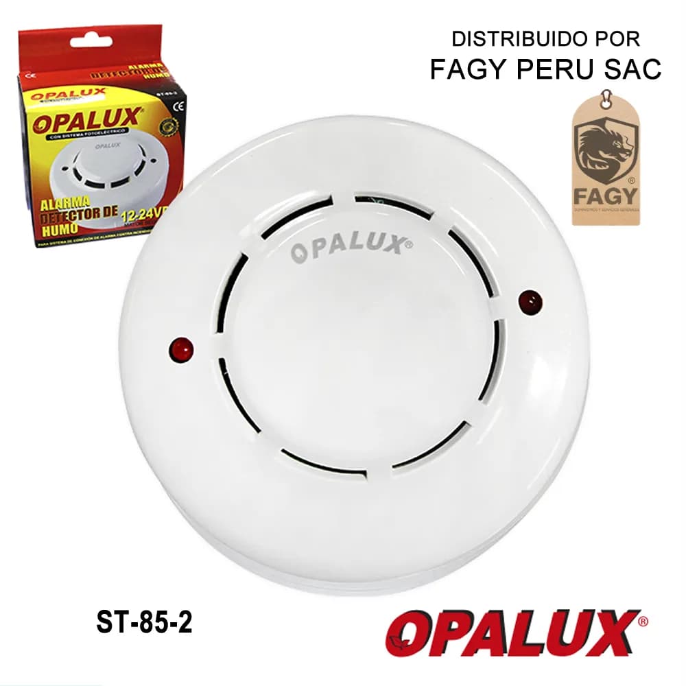 Detector de humo ST-85-2 opalux - Opalux