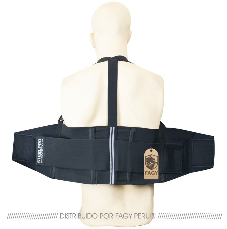 Faja lumbar ergonómica marca Steelpro - Steelpro