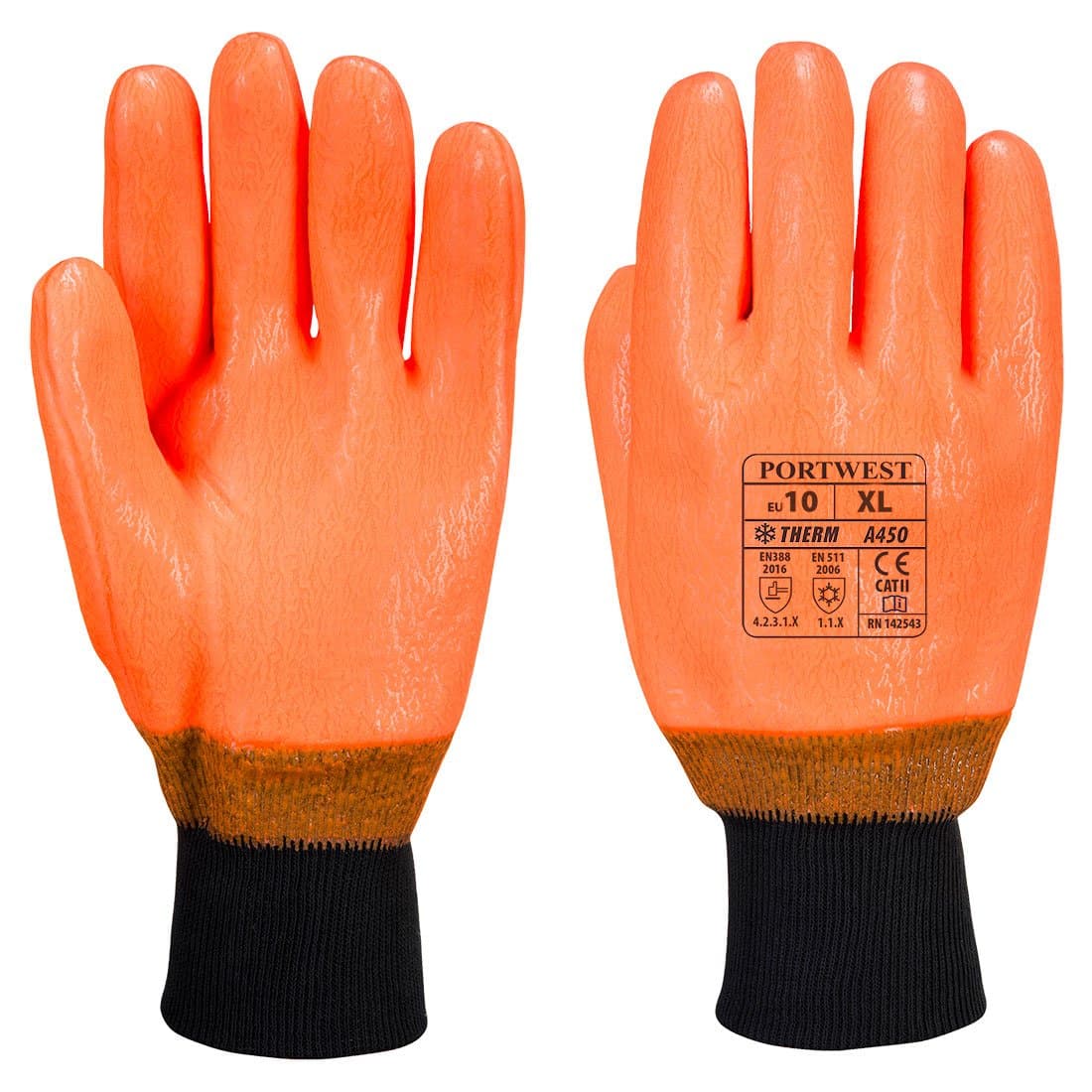 Guante alta visibilidad impermeable A450 - PORTWEST