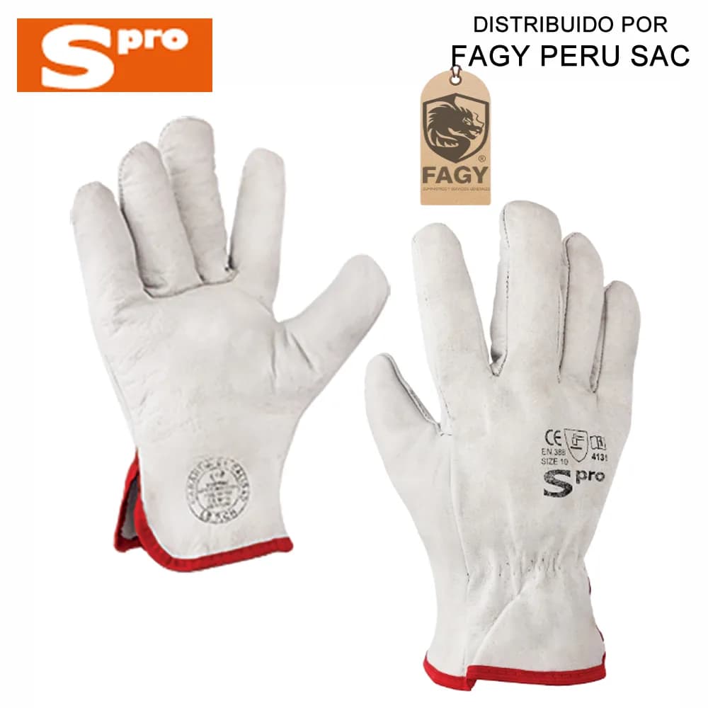 Guante badana blanco spro - Segusa