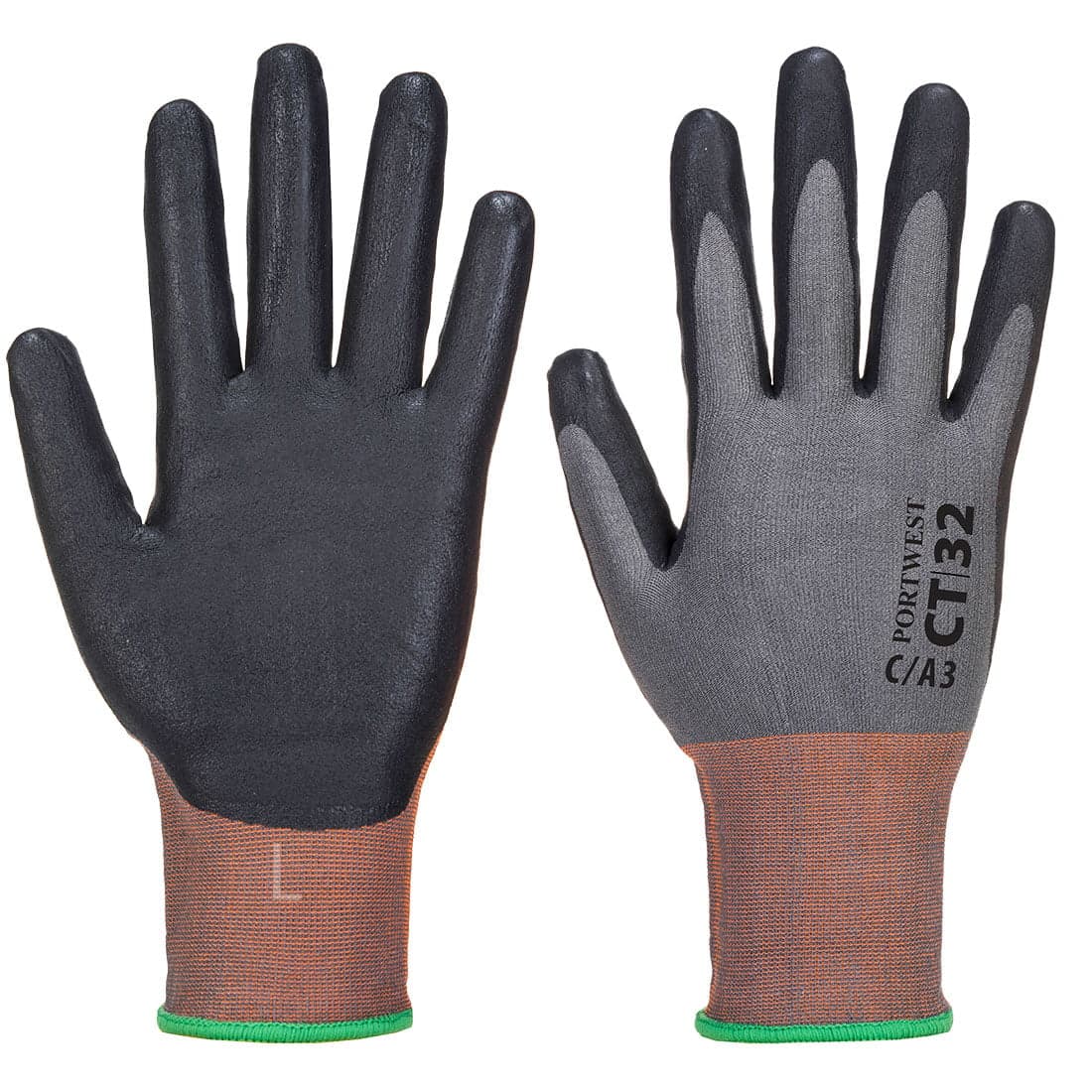 Guante anti-corte CT300 MR18 de micro espuma de Nitrilo CT32 - PORTWEST