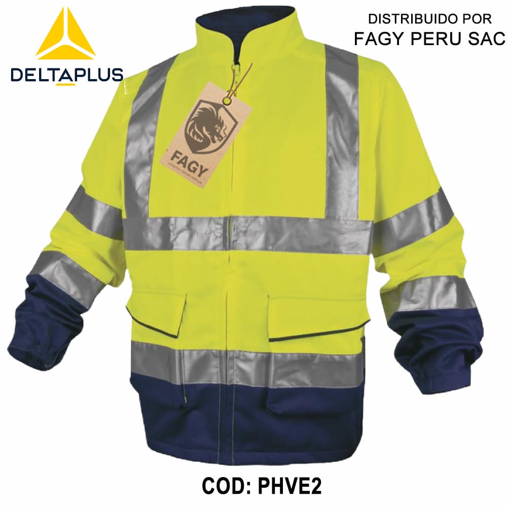 Chaqueta de trabajo PHVE2 Delta plus - Deltaplus