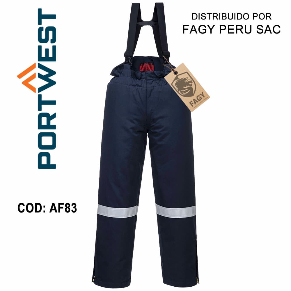 Cubre pantalones de invierno Araflame acolchados AF83 - PORTWEST