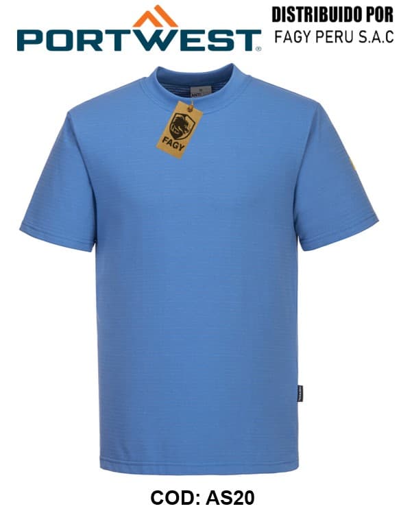 Camiseta ESD antiestática AS20 - PORTWEST