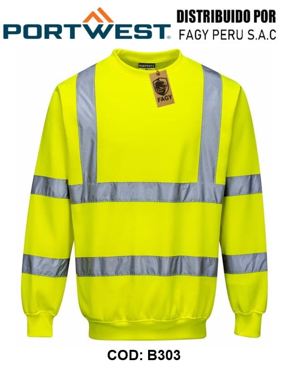 Sudadera de alta visibilidad B303 - PORTWEST