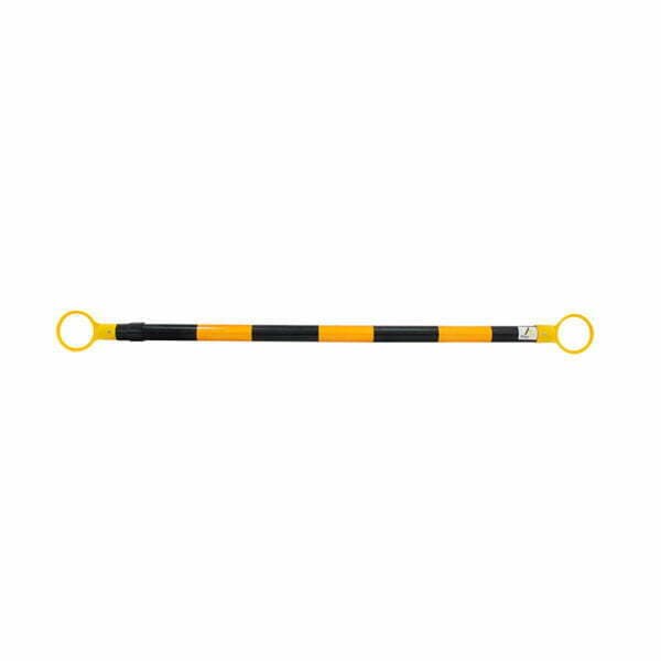 Barra Retractil Negro/Amarillo segpro - Segpro