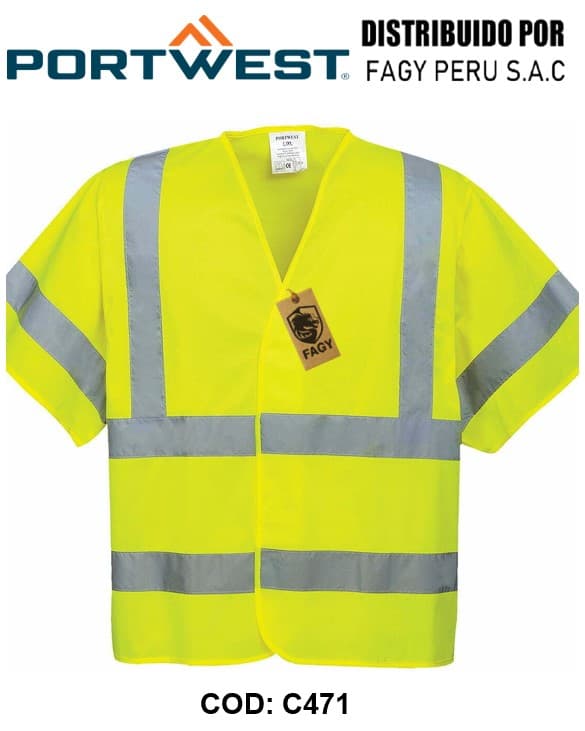 Chaleco con manga corta C471 - PORTWEST