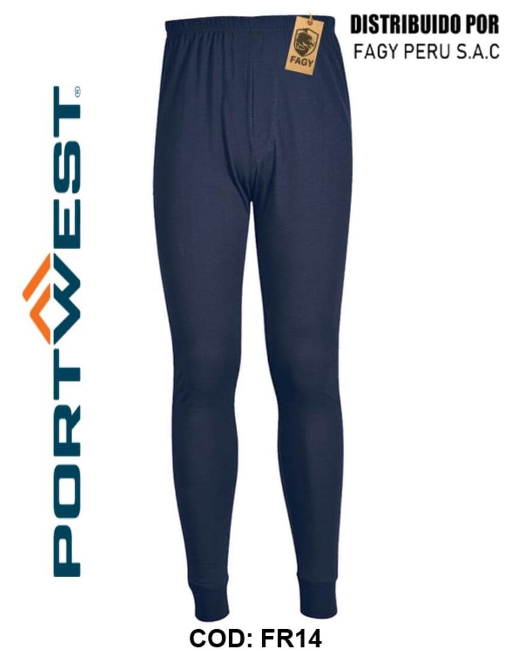 Leggings ignífugos y antiestáticos FR14 - PORTWEST