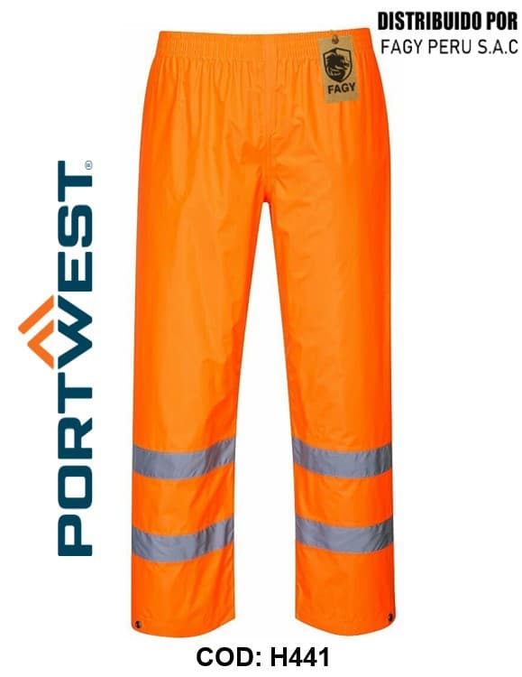 Pantalones de alta visibilidad para lluvia H441 - PORTWEST
