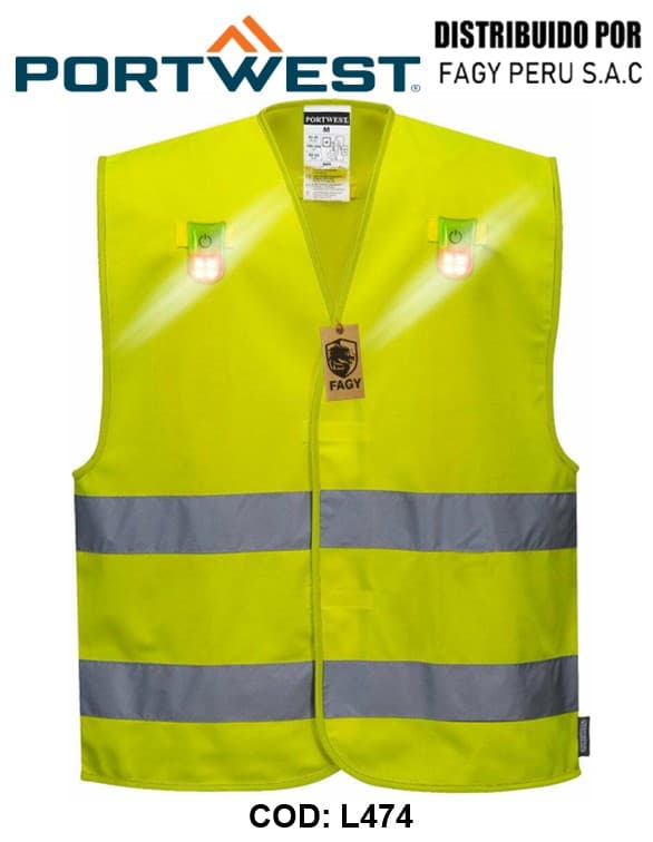 Chaleco de alta visibilidad Versatile L474 - PORTWEST