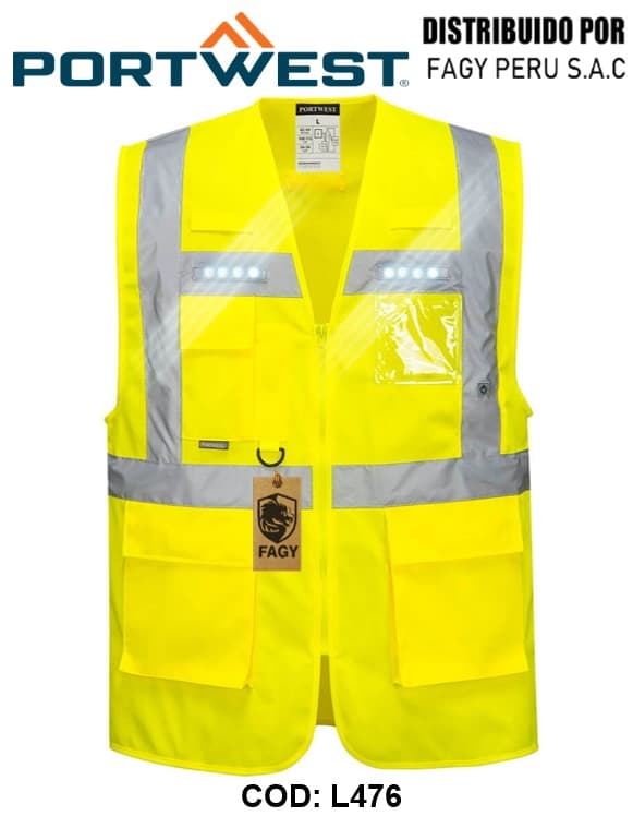 Chaleco Executive Orion LED L476 - PORTWEST