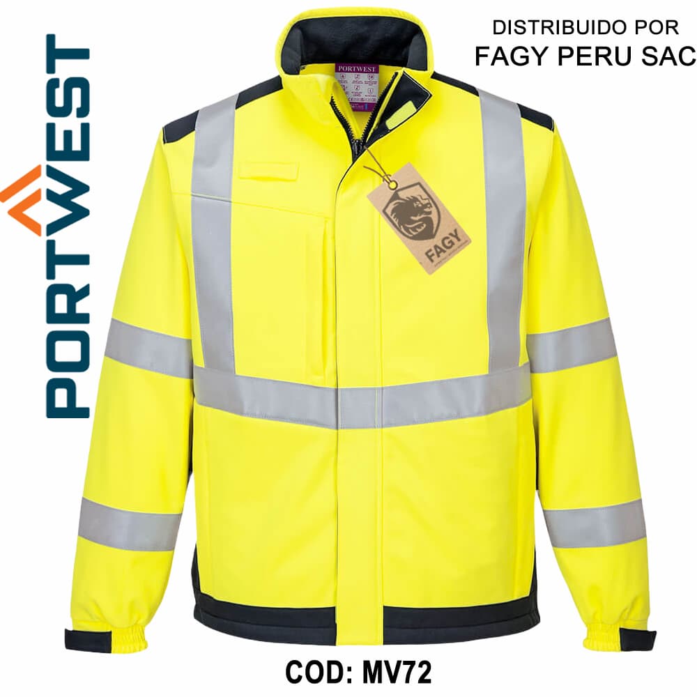 Softshell Modaflame Multi Norm Arc MV72 - PORTWEST
