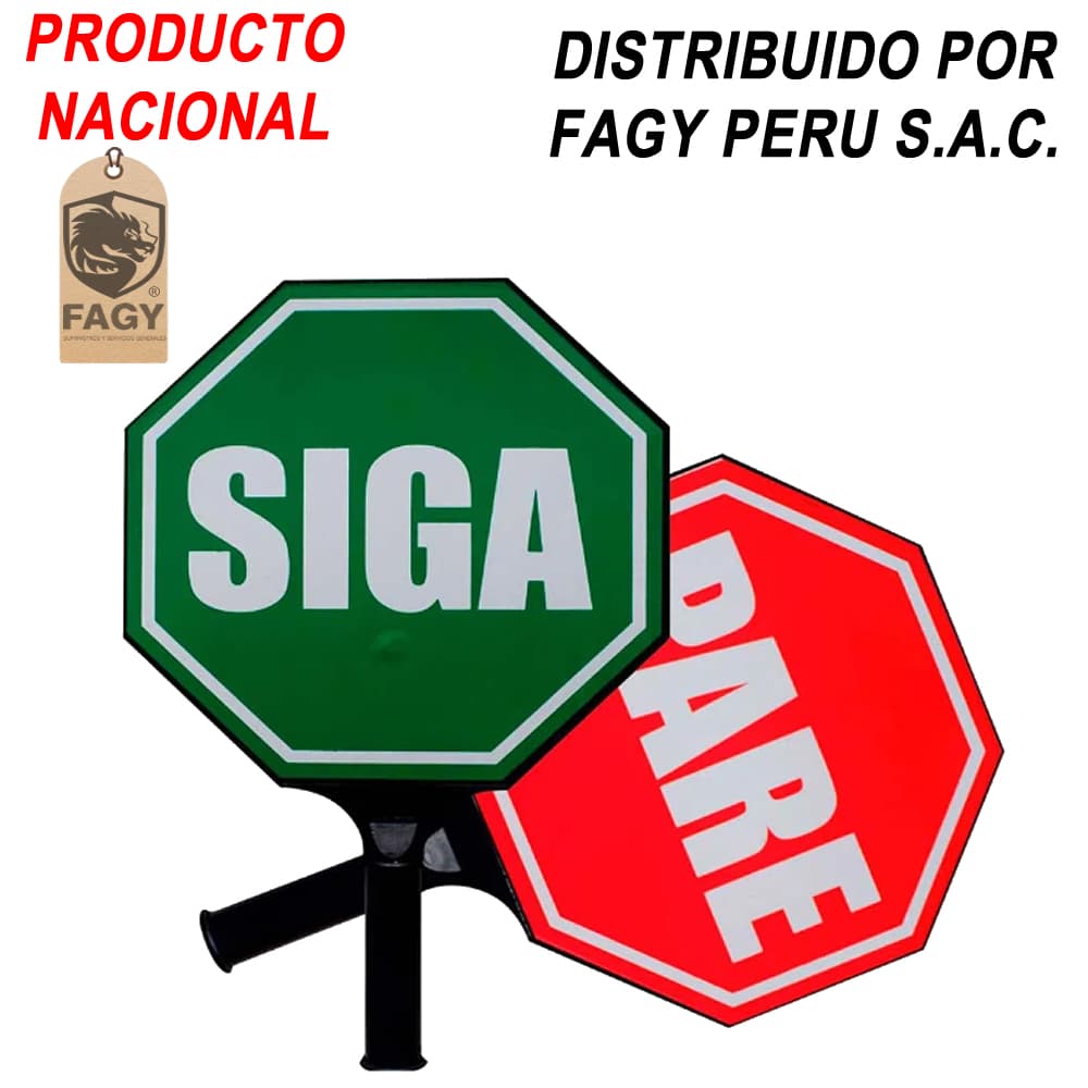 Paleta pare y siga - Producto Nacional