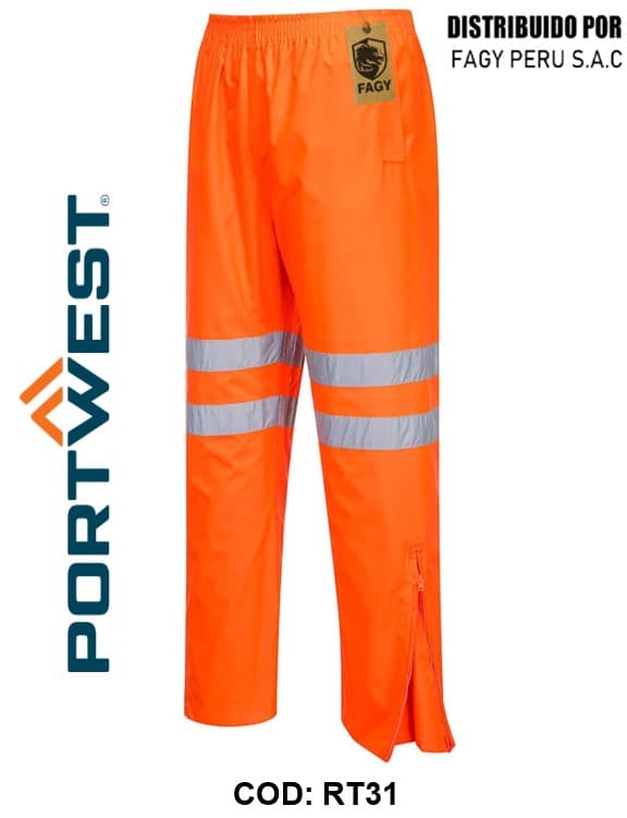 Pantalón de alta visibilidad Traffic RIS RT31 - PORTWEST