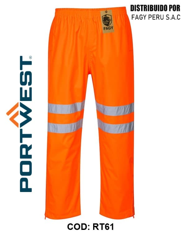 Pantalón de alta visibilidad transpirable RT61 - PORTWEST