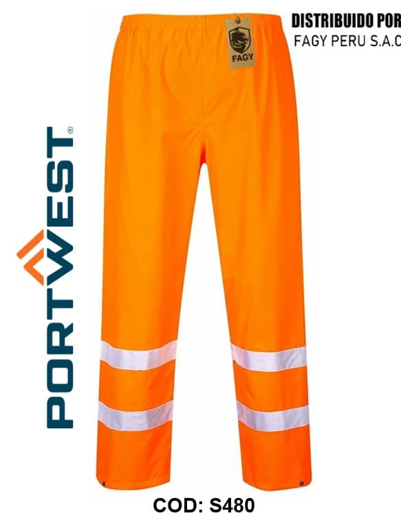 Pantalón de alta visibilidad Traffic S480 - PORTWEST