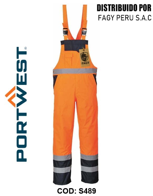 Prenda bicolor Contrast, con forro S489 - PORTWEST