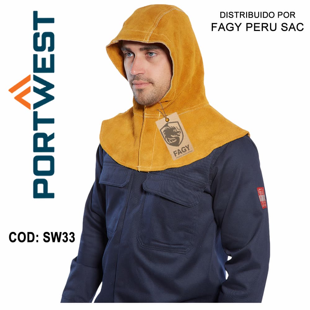 Capucha de cuero SW33 - PORTWEST