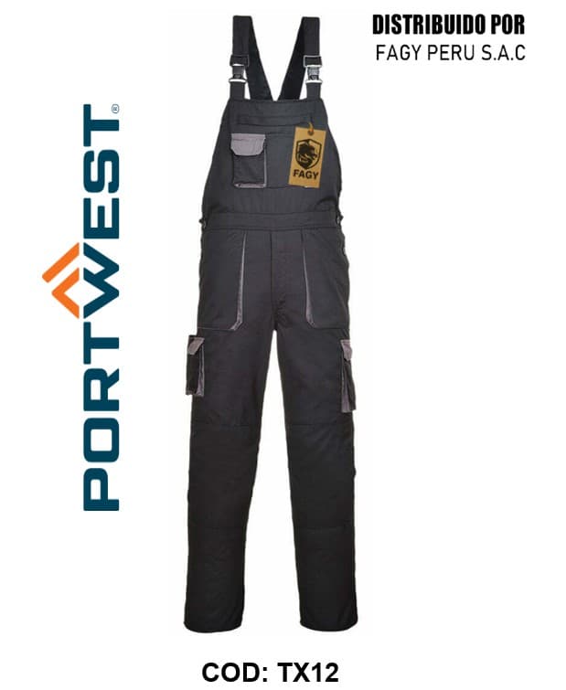 Prenda bicolor Portwest Texo Contrast TX12 - PORTWEST