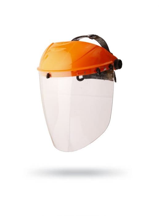 Protector Facial Naranja con Visor - Libus
