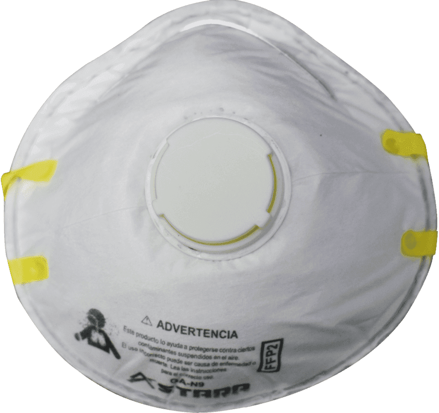 Mascarilla Contra Particulas FFP-2 Con 1 Filtro Desechable N9 - Astara