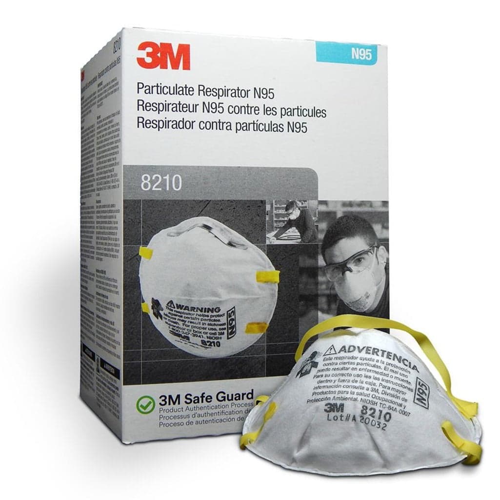 Respirador N95 8210 Marca 3M - 3M