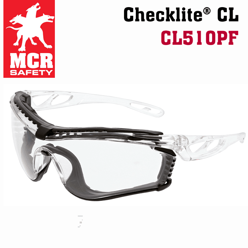Lente MCR Safety CheckLite CL510PF Luna Clara - MCR Safety