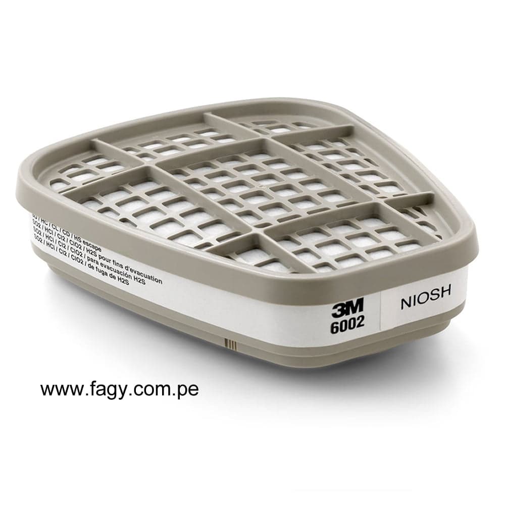 Cartucho 3m 6002 Para Gases Ácidos - 3M