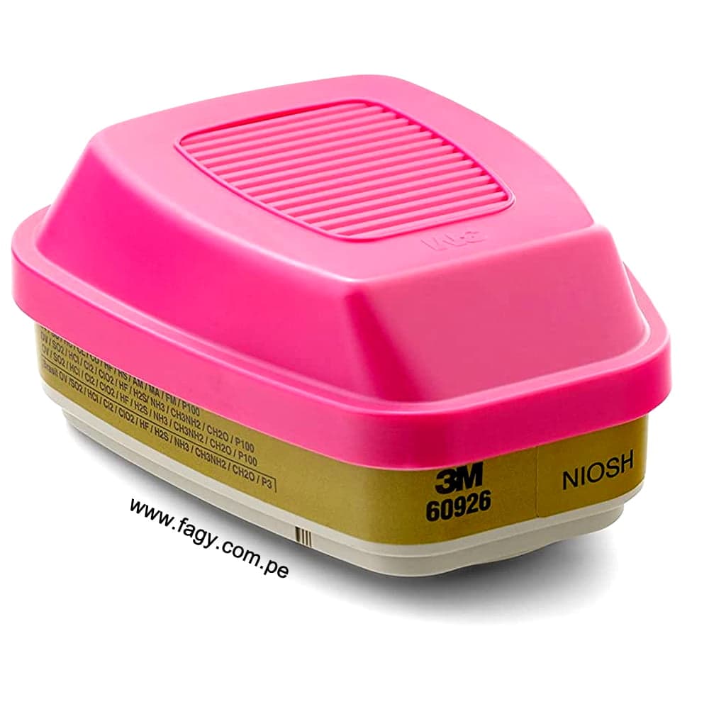 Cartucho 60926 P100 Multi Gas Y Vapor 3m - 3M