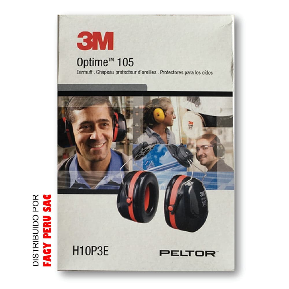 Orejera 3M Peltor H10P3E Adaptable a Casco - 3M