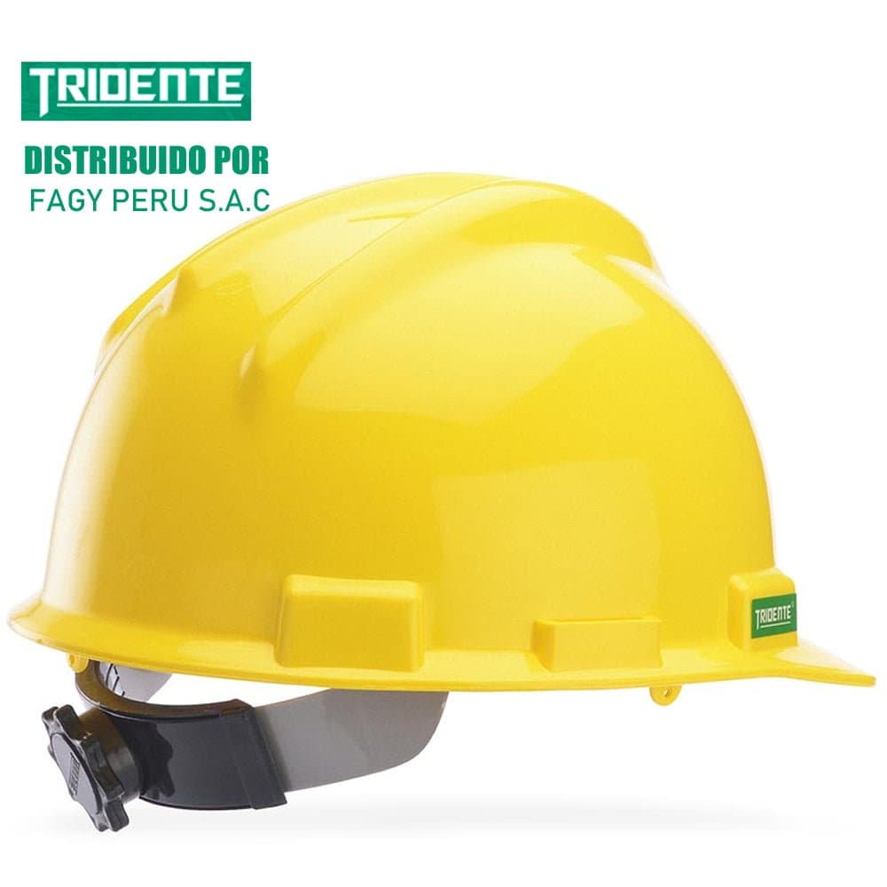 Casco Tridente Amarillo - Cascos Tridente