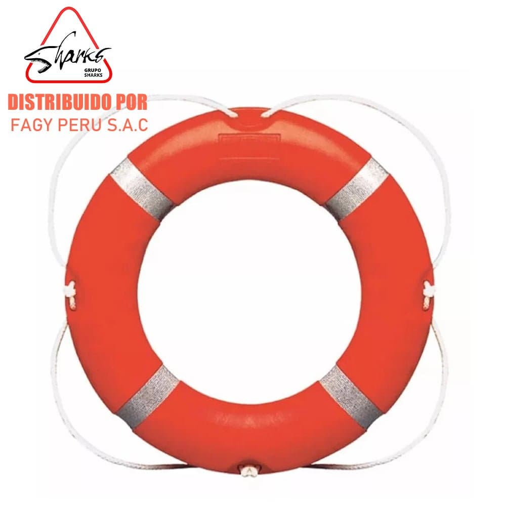 Aro Salvavidas Solas Importado - Sharks