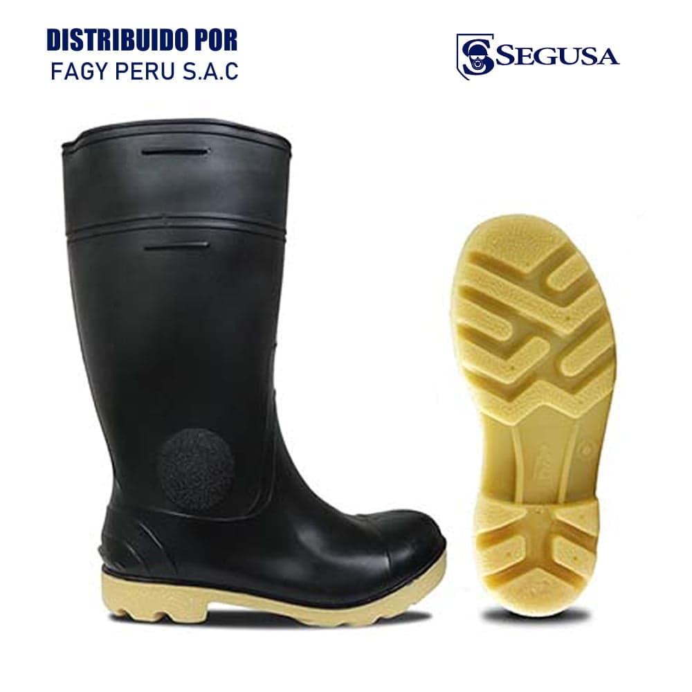 Bota de pvc minera punta de acero - Segusa
