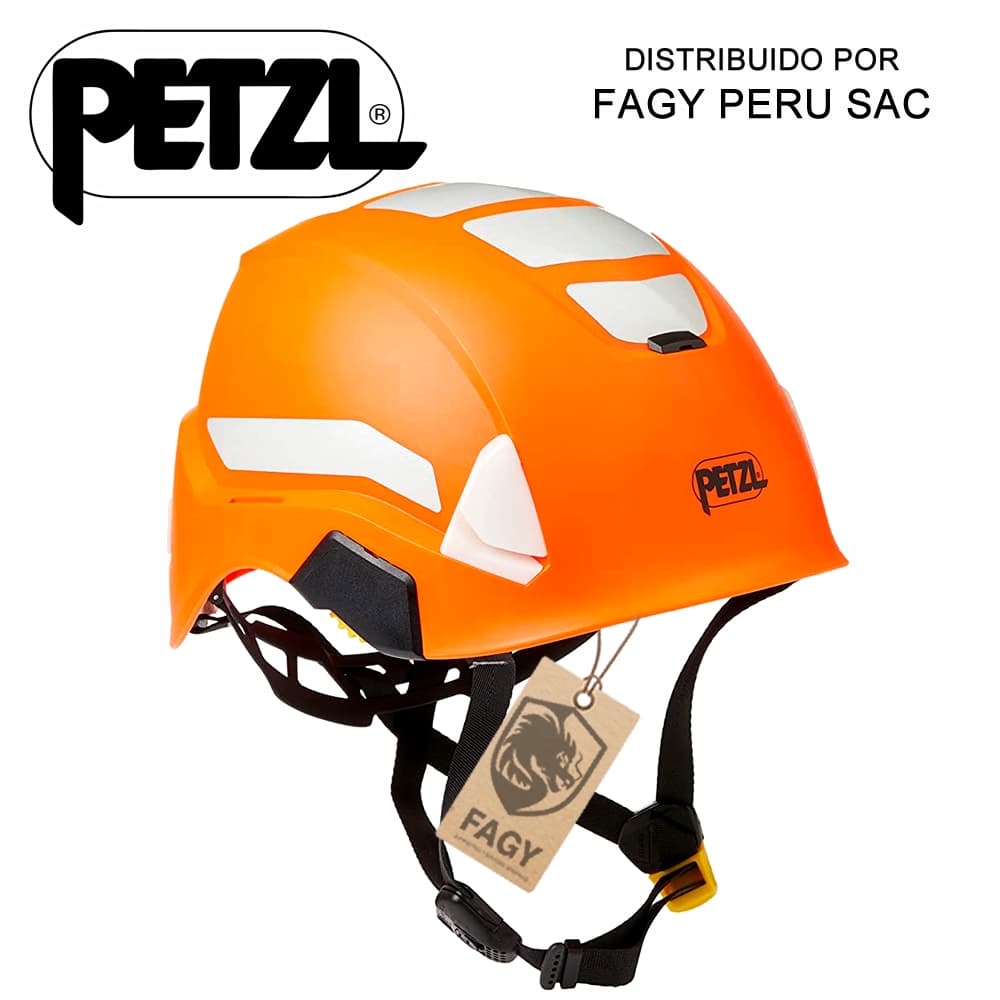 Casco Petzl Strato Hi-Viz Naranja (A020CA01) - PETZL