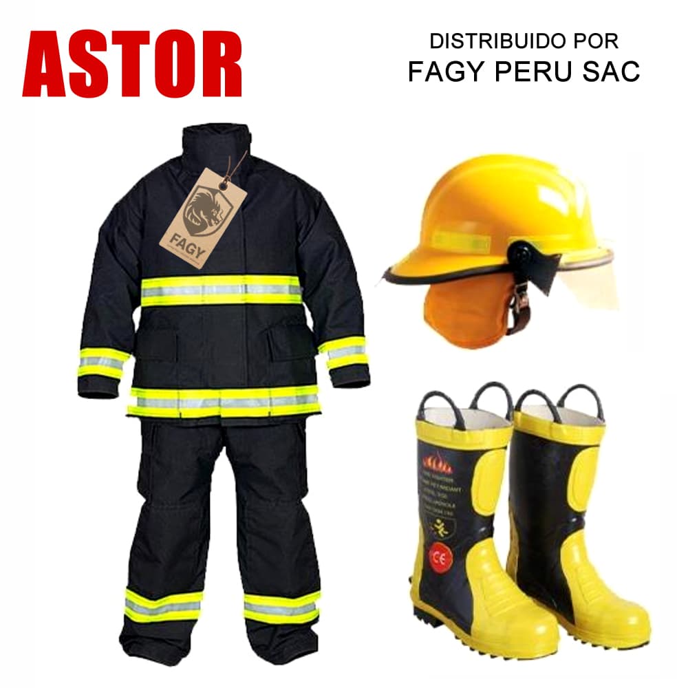 Traje de bombero Kit Firex Pro Nfpa - Astor