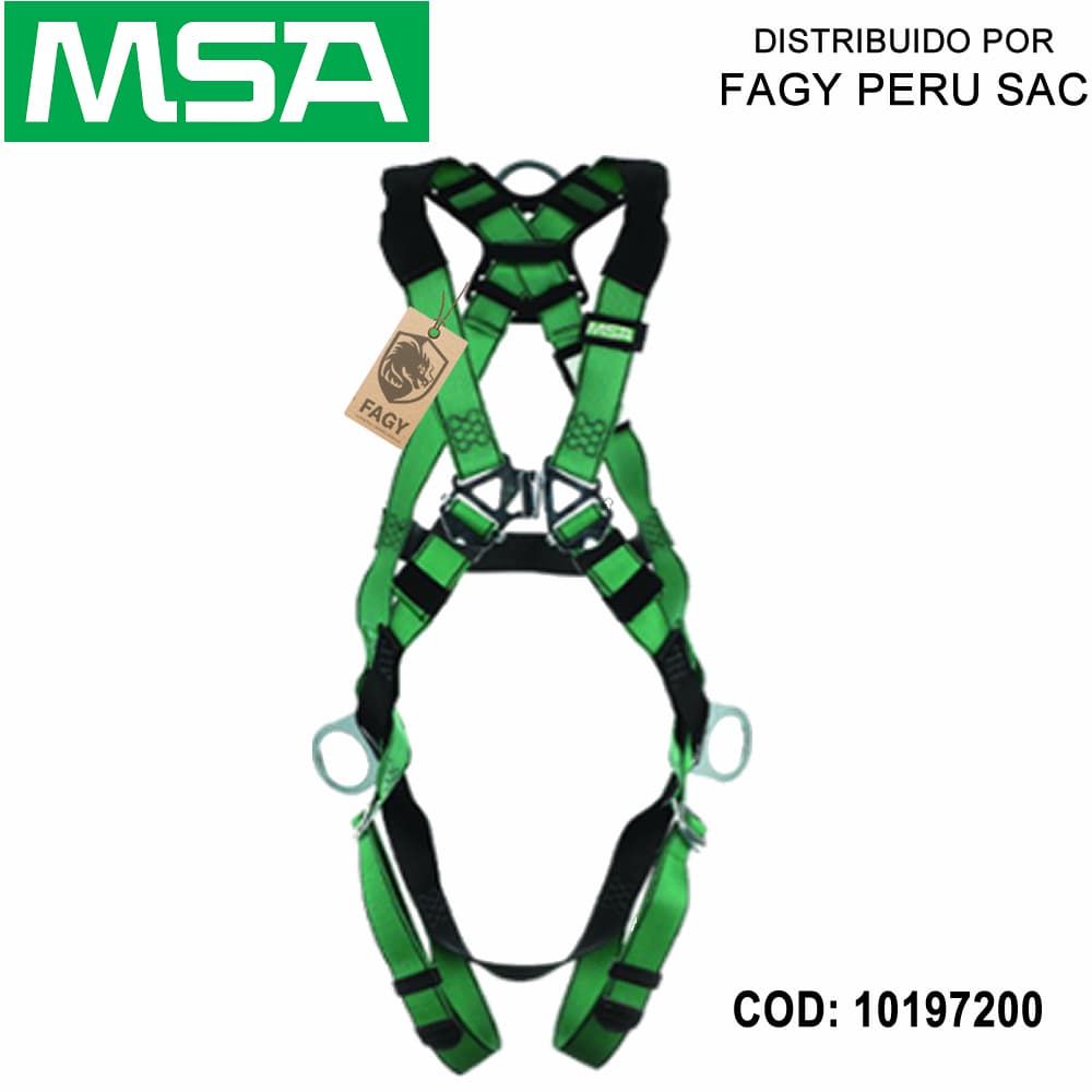 Arnes 3 anillos vform 10197200 – MSA - MSA
