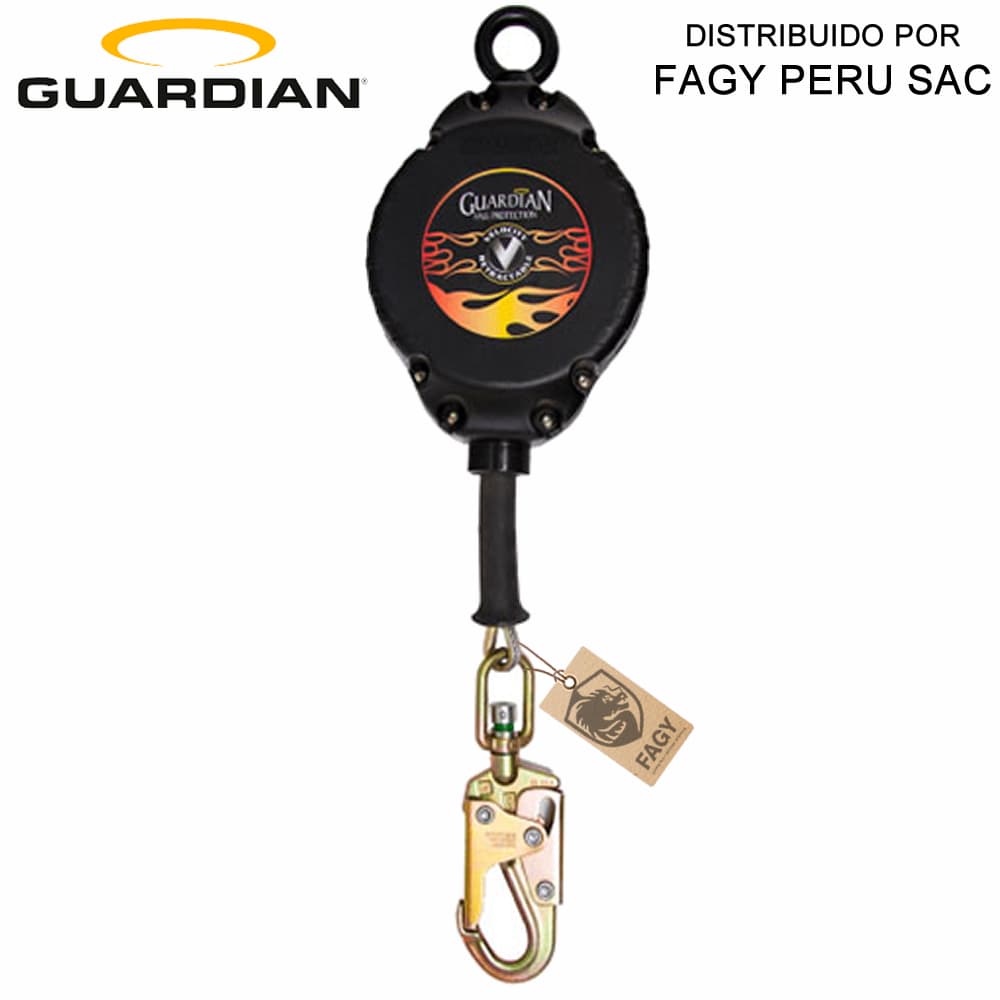 Bloque Retráctil Guardian (10950) 10″ De Cable - Guardian